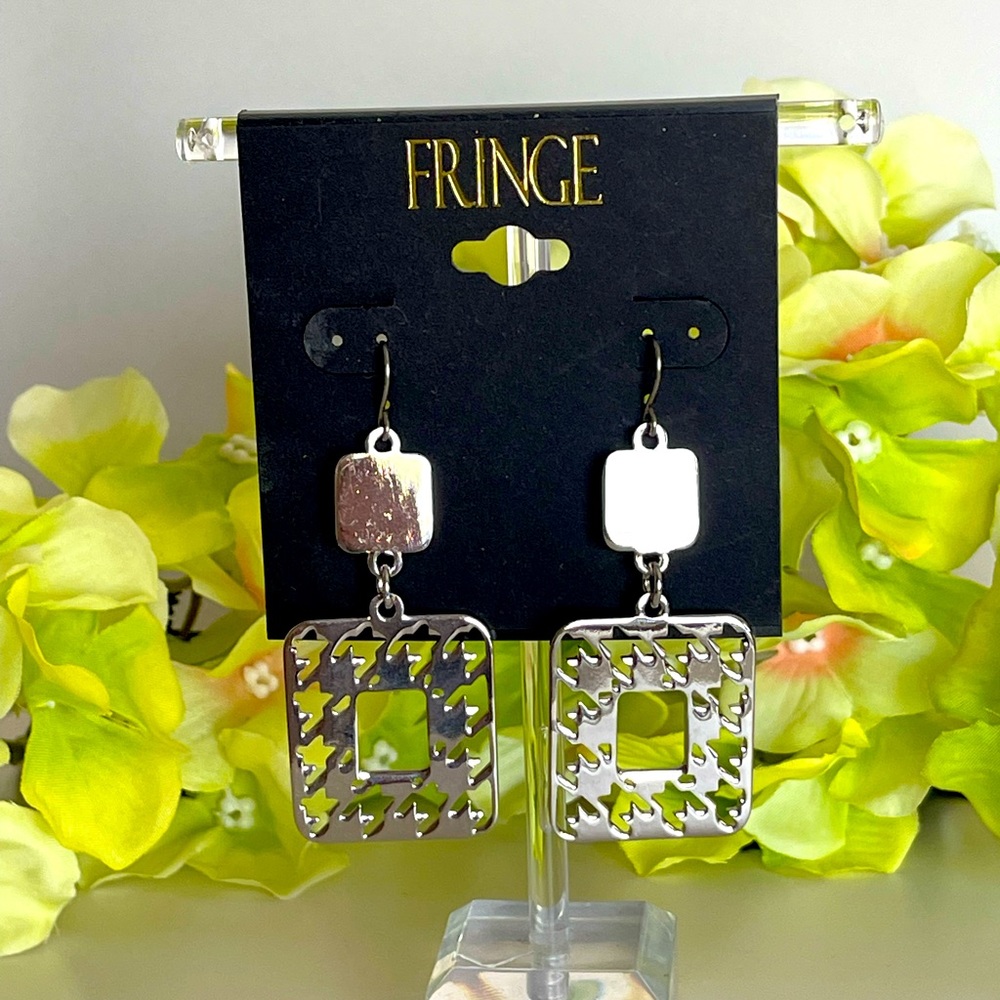 Silver dangle earrings - Picture 3 of 7